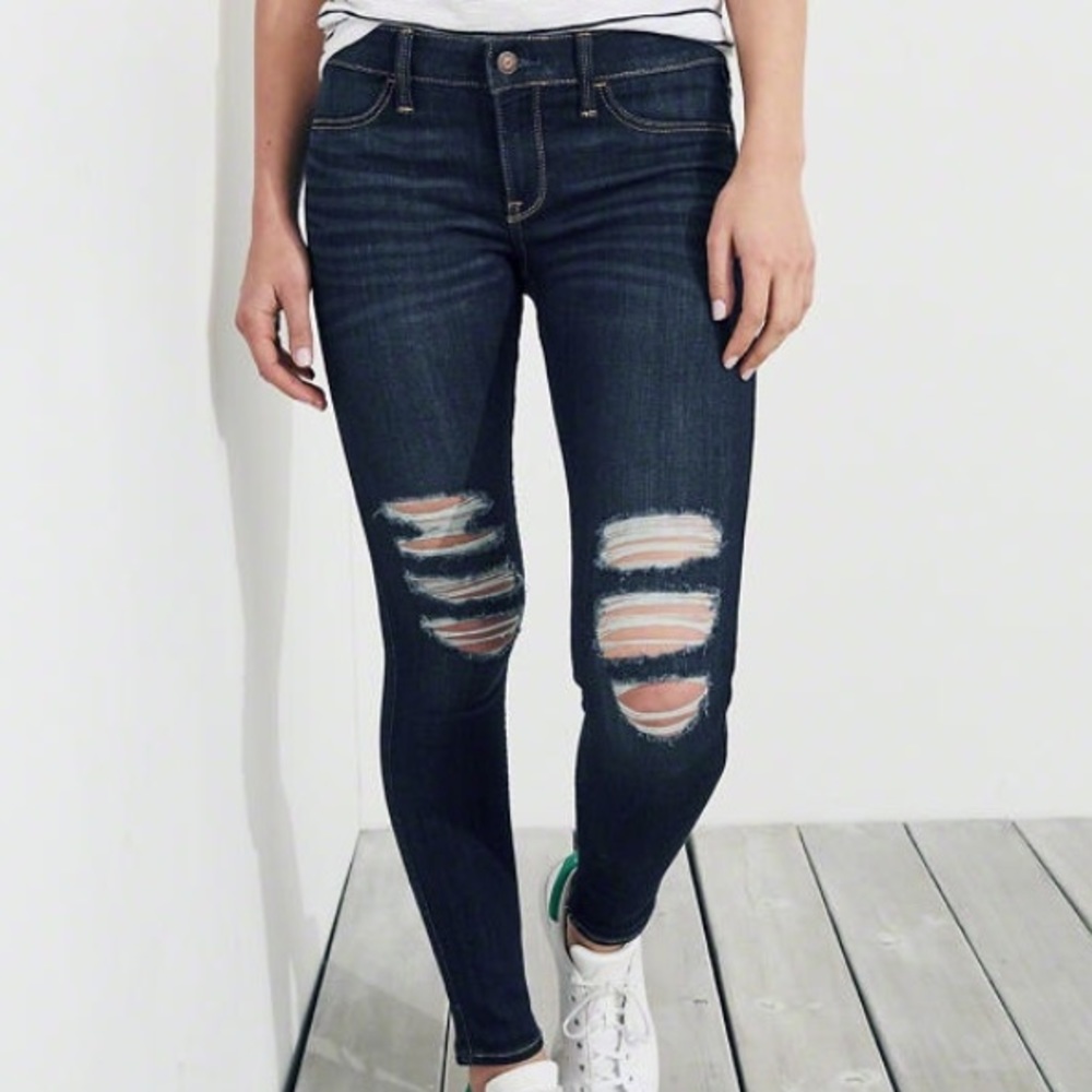Hollister crop jeans